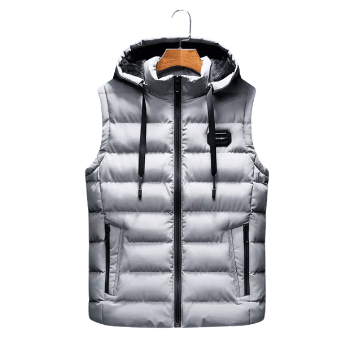 ELIAS | Ärmellose Kapuzenjacke