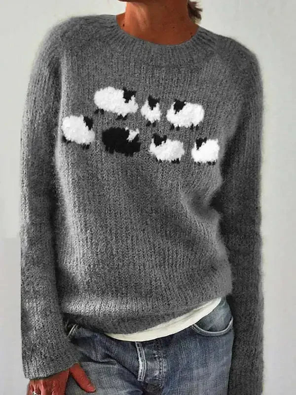 VRYSEN | Herbstpullover mit Muster