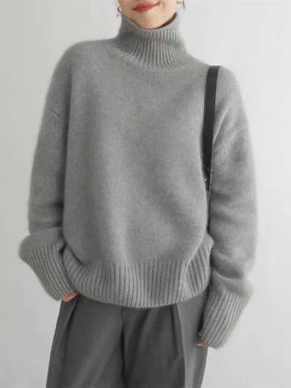PAULA | Wollrollkragenpullover