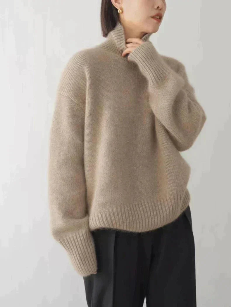 PAULA | Wollrollkragenpullover