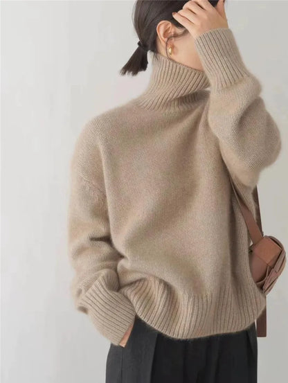 PAULA | Wollrollkragenpullover