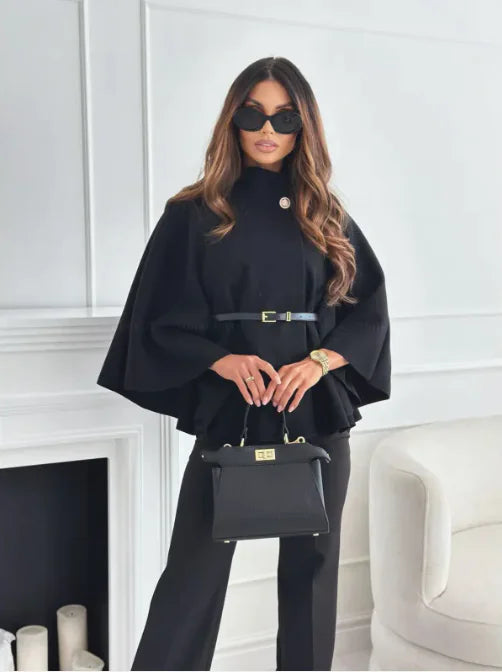 LORAN | Mantel mit engem Bund