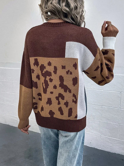 VRYSEN™ | Leopard-Pullover