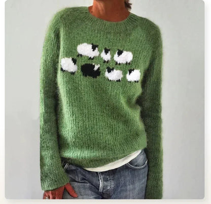 VRYSEN |  Herbstpullover mit Muster