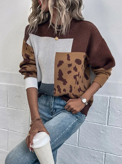 VRYSEN™ | Leopard-Pullover